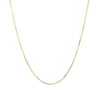 10k Yellow Gold Classic Box Chain (0.60 mm) - Forever in Harmony