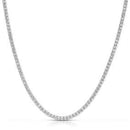 Ice Barrel Chain in 14k White Gold (3.14 mm) - Forever in Harmony