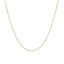 14k Yellow Gold Cable Link Chain (0.50 mm) | - Forever in Harmony