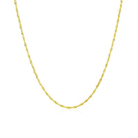 10k Yellow Gold Singapore Chain (1.10 mm) | - Forever in Harmony