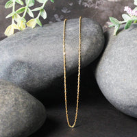 10k Yellow Gold Singapore Chain (1.10 mm) | - Forever in Harmony