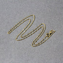 10k Yellow Gold Singapore Chain (1.10 mm) | - Forever in Harmony