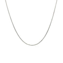 Sterling Silver Rhodium Plated Box Chain (0.70 mm) - Forever in Harmony