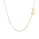 10k Yellow Gold Classic Box Chain (0.45 mm) | - Forever in Harmony