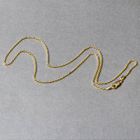 14k Yellow Gold Forsantina Lite Cable Link Chain (1.50 mm) | - Forever in Harmony