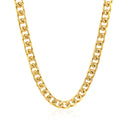 14k Yellow Gold Solid Miami Cuban Chain (6.00 mm) - Forever in Harmony