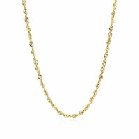 10K Yellow Gold Lite Rope Chain (2.50 mm) - Forever in Harmony