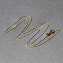 14k Yellow Gold Diamond Cut Round Wheat Chain (0.60 mm) - Forever in Harmony