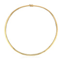 14k Yellow Gold Classic Omega Style Chain (6.00 mm) - Forever in Harmony