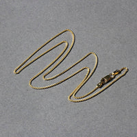 10k Yellow Gold Wheat Chain 1.0mm (1.00 mm) | - Forever in Harmony