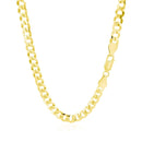 10k Yellow Gold Curb Chain (5.70 mm) - Forever in Harmony