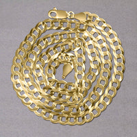 10k Yellow Gold Curb Chain (5.70 mm) - Forever in Harmony