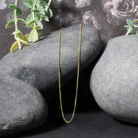 10k Yellow Gold Cable Chain (1.10 mm) - Forever in Harmony