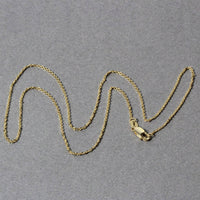 10k Yellow Gold Cable Chain (1.10 mm) - Forever in Harmony