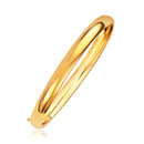 Classic Bangle in 14k Yellow Gold (6.00 mm) | - Forever in Harmony