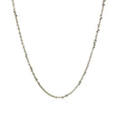 Rhodium Plated Sterling Silver Sparkle Style Chain (1.60 mm) - Forever in Harmony