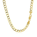 14k Yellow Gold Curb Chain (5.30 mm) - Forever in Harmony