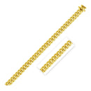 4.0mm 14k Yellow Gold Classic Solid Miami Cuban Chain | - Forever in Harmony