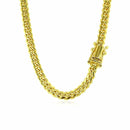 4.0mm 14k Yellow Gold Classic Solid Miami Cuban Chain | - Forever in Harmony