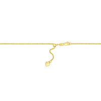 14k Yellow Gold Adjustable Rope Chain (0.95 mm) - Forever in Harmony