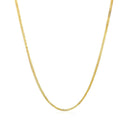 14k Yellow Gold Foxtail Chain (1.00 mm) - Forever in Harmony