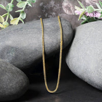 14k Yellow Gold Foxtail Chain (1.00 mm) - Forever in Harmony