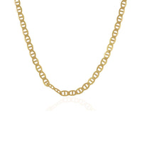 10k Yellow Gold Mariner Link Chain (4.50 mm) | - Forever in Harmony