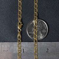 10k Yellow Gold Mariner Link Chain (4.50 mm) | - Forever in Harmony