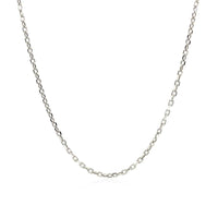 Sterling Silver Rhodium Plated Cable Chain (1.50 mm) - Forever in Harmony