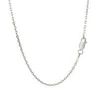 Sterling Silver Rhodium Plated Cable Chain (1.50 mm) - Forever in Harmony