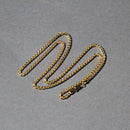 14k Yellow Gold Round Wheat Chain (2.1 mm) | - Forever in Harmony