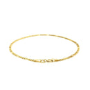 14k Yellow Gold Figaro Bracelet (1.90 mm) | 7'' - Forever in Harmony