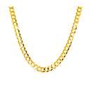 10k Yellow Gold Curb Chain (3.60 mm) - Forever in Harmony