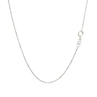 10k White Gold Classic Box Chain (0.45 mm) | 16'' - Forever in Harmony