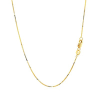 14k Yellow Gold Classic Box Chain (0.68 mm) - Forever in Harmony