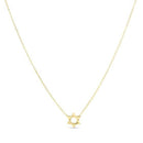 14k Yellow Gold Star of David Necklace - Forever in Harmony