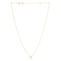 14k Yellow Gold Star of David Necklace - Forever in Harmony