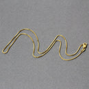 14k Yellow Gold Classic Box Chain (0.85 mm) - Forever in Harmony