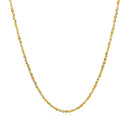 14k White and Yellow Gold Two Tone Sparkle Chain (1.50 mm) - Forever in Harmony