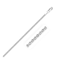 14k White Gold Forsantina Lite Cable Link Chain (2.30 mm) - Forever in Harmony