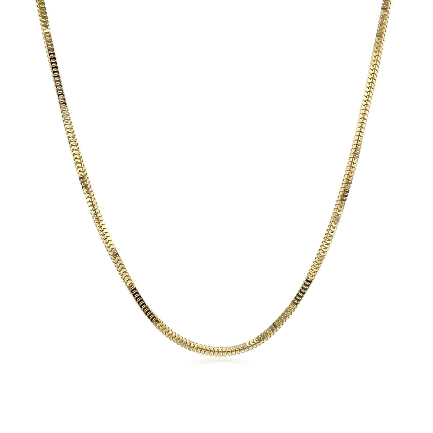 14k Yellow Gold Milano Chain (1.10 mm) - Forever in Harmony