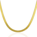 14k Yellow Gold Super Flex Herringbone Chain (4.60 mm) - Forever in Harmony