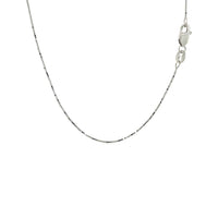 18k White Gold Box Chain 0.6mm (0.60 mm) - Forever in Harmony