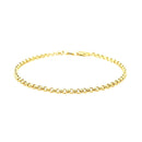 14k Yellow Gold Rolo Bracelet  (2.50 mm) | - Forever in Harmony