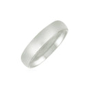 14k White Gold Comfort Fit Wedding Band(5.00 mm) | 10 - Forever in Harmony