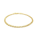 14k Yellow Gold Heart Bracelet (3.00 mm) | - Forever in Harmony