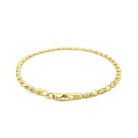 14k Yellow Gold Heart Bracelet (3.00 mm) | - Forever in Harmony