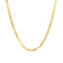 10k Yellow Gold Mariner Link Chain (2.30 mm) | - Forever in Harmony