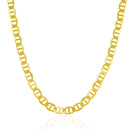 14k Yellow Gold Mariner Link Chain (6.30 mm) - Forever in Harmony