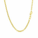 10k Yellow Gold Rolo Chain (2.40 mm) - Forever in Harmony